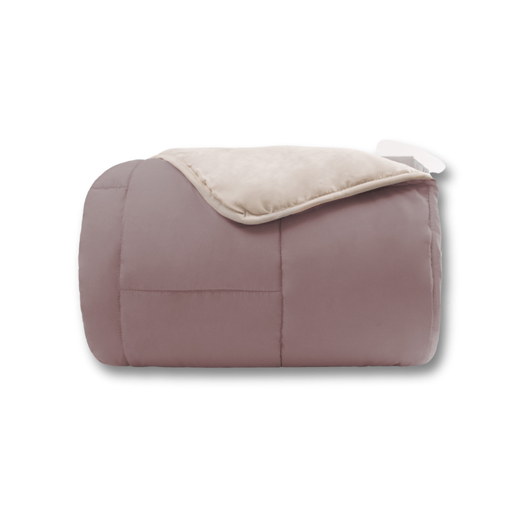 Edredom Bicolor Rosa E Bege Solteiro - Amtex Design.png
